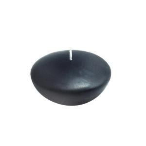 Zest Candle 3 in. Black Floating Candles (Box of 12) CFZ 064