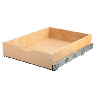 Knape & Vogt 5 in. H x 17.625 in. W Sliding Shelves Soft Close Wood Drawer Box WMUB17 4 ASP