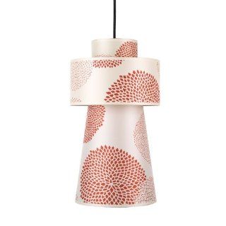 Lucy 1 Light Pendant Shade Red Mumm   Ceiling Pendant Fixtures  