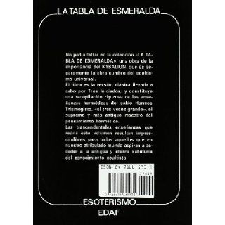 El Kybalion Tres Iniciados (Spanish Edition) Hermes Trismegisto 9788471665935 Books