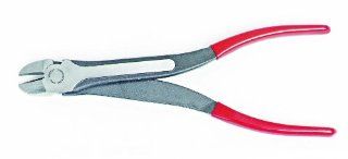 Stanley Proto J244G Proto 11 1/8 Inch Diagonal Cutting Long Reach High Leverage Angled Head Pliers   Side Cutting Pliers  