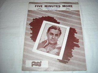 FIVE MINUTES MORE BLUE BARRON 1946 SHEET MUSIC SHEET MUSIC 267 Music