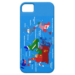 The world according to europeans I Phone Case iPhone 5 Covers