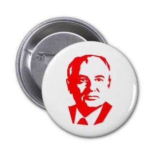 MIKHAIL GORBACHEV 2 BUTTONS