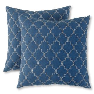 Arabesque 2 pk. Decorative Pillows, Blue