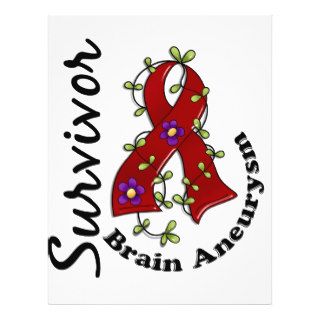 Brain Aneurysm Survivor 15 Personalized Flyer