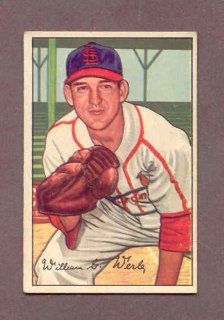 1952 Bowman #248 Bill Werle Cardinals EX 166663 Kit Young Cards Sports Collectibles
