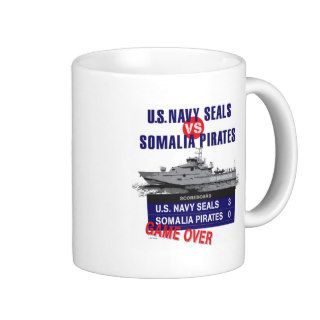 US NAVY Seals vs Somalian Pirates Mugs