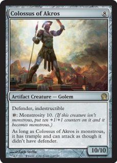Magic the Gathering   Colossus of Akros (214/249)   Theros Toys & Games
