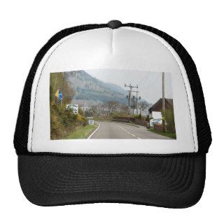 Greenery and road next to Loch Ness Trucker Hat