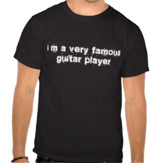 guitar player tee shirt