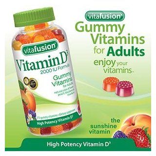 Vitafusion Vitamin D 2000 IU Adult Gummy Vitamin, 275 Gummies Health & Personal Care