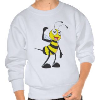 Custom Bee in "Come Here" Hand Gesture Sweatshirts