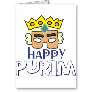 Happy Purim Greeting Card