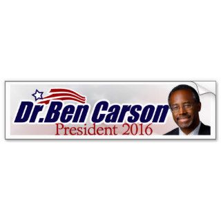 Ben Carson for President Bumper Sticker