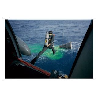 Gemini 12 Splashdown & Recovery Poster