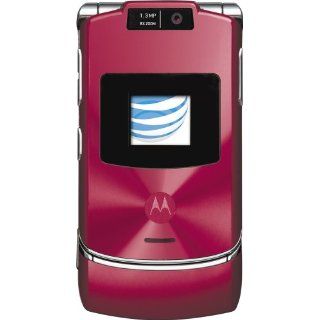 Motorola RAZR V3xx Red Phone (AT&T) Version 1 Cell Phones & Accessories