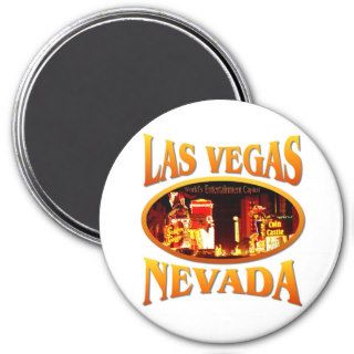 Las Vegas Nevada Fridge Magnet
