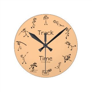 Track Time Decathlon Clock Athletics Track & Field