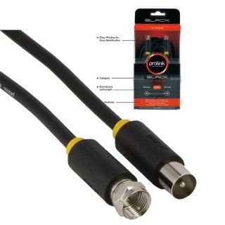 eBuy Prolink PB253 RF TV Adapter F Plug Coaxial Video Cable, 9.5 TV Plug to F Plug, 10 feet/3 M Electronics
