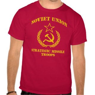 Soviet Union Strategic Missile Troops Shirt