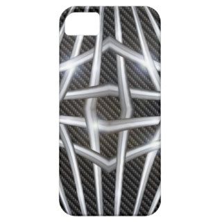 One of a Kind    iPhone 5 Case Carbon Chrome 3D