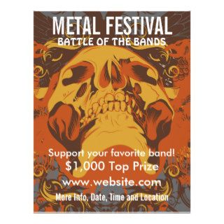 Metal Festival 2 Music Flyer