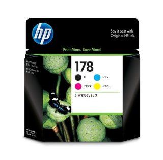 Hewlett Packard 4 color HP178 Multipack CR281AA Computers & Accessories