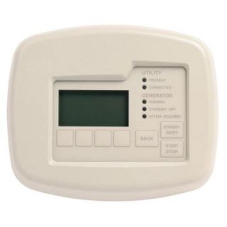 Cummins Power Generation Additional Remote Display for RS20A Automatic Whole House Generator 0300 6576