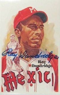 Ray Dandridge Signed/Autographed 1987 Authentic Perez Steele Postcard at 's Sports Collectibles Store