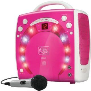 Singing Machine Sml283p Portable Karaoke System (Pink) Toys & Games