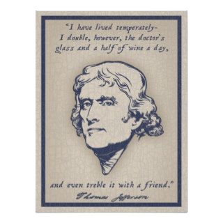 Jefferson   Wine Posters