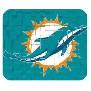Custom Miami Dolphins Mouse Pad Gaming Rectangle Mousepad MD1132 