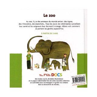 Le zoo (French Edition) Stéphanie Ledu 9782745920225 Books