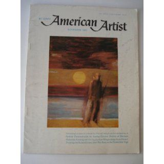 American Artist November 1962 Volume 26 No 9, Issue 259 (One of the 25th Anniversary Year Issues) Norman Kent Books