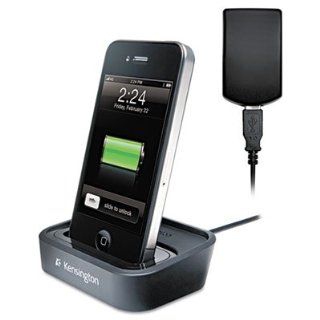 Kensington Charge and Sync Dock with Wall Adapter for iPhone, Black (KMW39350) Cell Phones & Accessories