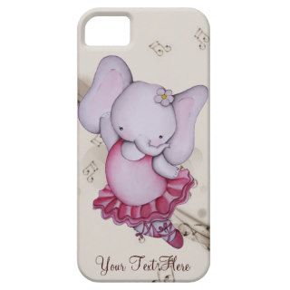 Little Dancing Ballerina Elephant iPhone 5 Case