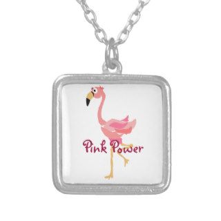 WW  Funny Flamingo Primitive Art Cartoon Jewelry