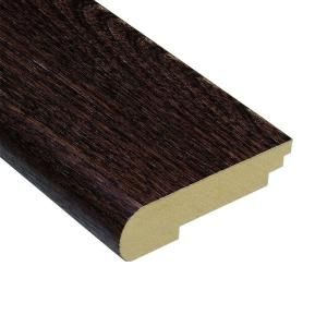 Home Legend Elm Walnut 1/2 in. Thick x 3 1/2 in. Wide x 78 in. Length Hardwood Stair Nose Molding HL105SNP