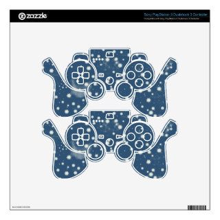 Stardust Night Sky Blue Jeans Decal For PS3 Controller