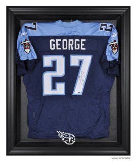 Black Framed Titans Logo Jersey Display Case  Sports Related Display Cases  Sports & Outdoors
