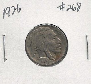 1926 Buffalo Nickel in 2x2 holder #268  