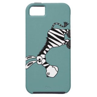 Funky Zebra Cartoon iPhone 5 Cover