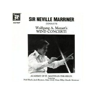 Sir Neville Marriner Conducts Wolfgang A. Mozart's Wind Concerti K 299 313 315 622 314 386b 495 447 417 (3 CD Box Set) (MHS) Music