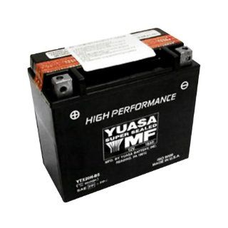 Yuasa YTX20H BS High Performance Maintenance Free Battery for 1971 2000 Harley Davidson Models Automotive