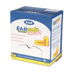 EARsoft Yellow Neon Blasts Soft Foam Earplugs (Case of 200 Pairs) 3M Hearing Protection