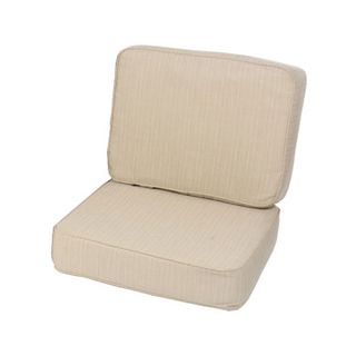 Kokomo Teak Lounge Chair Seat/ Back Cushion Set made with Sunbrella Fabric Outdoor Cushions & Pillows