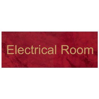 Electrical Room Engraved Sign EGRE 302 GLDonPTWN Wayfinding  Business And Store Signs 
