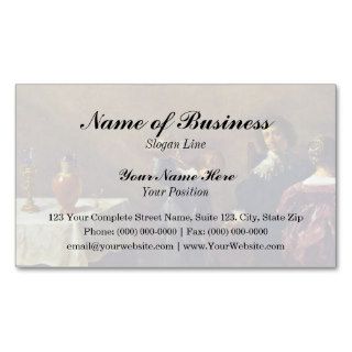 The Five Senses by David Teniers the Younger Business Card Templates