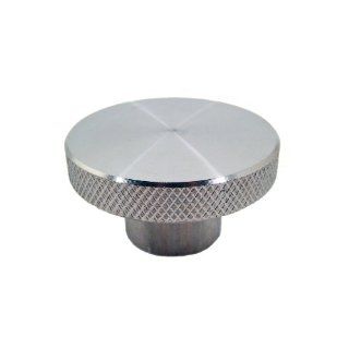 JW Winco Stainless Steel 303 Round Tapped Knob, Knurled, Threaded Hole, 5/16" 18 Thread Size x 5/8" Thread Depth, 1 1/2" Head Diameter (Pack of 1) Female Knurled Knobs